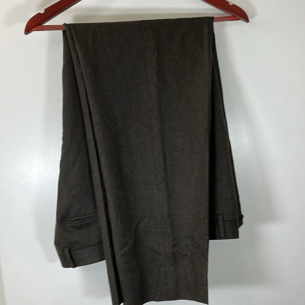 Canali Dress Pants Brown, VGUC, waist 37”, Inseam 30”. 100% Wool, made in Italy - Picture 4 of 16